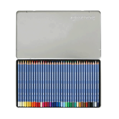 Caja de Lápices 36 Aquarelle Pencils Marino