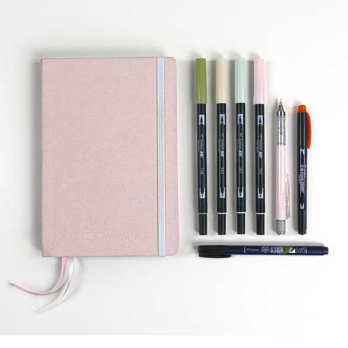 Set Creative Journaling Kit Pastel