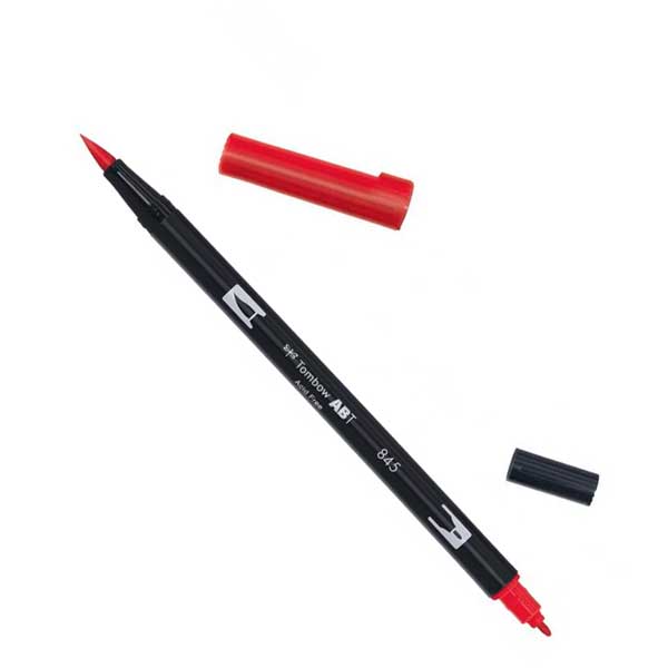 Set de 12 Dual Brush Pens Tombow Primary Colours