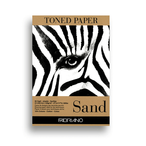 Bloc Toned Paper Sand 120gr