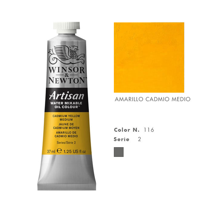 PINTURA AL OLEO Peso 20 ml Colores Amarillo Cadmio Claro