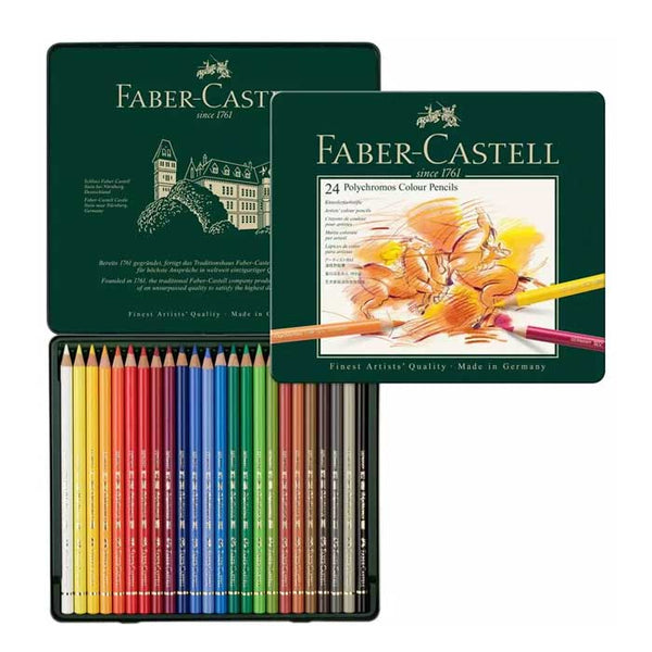Caja 24 Lápices de colores Polychromos
